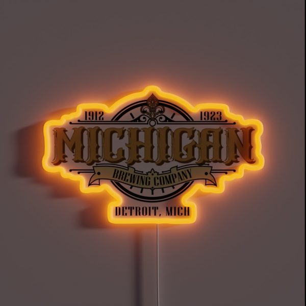 Michigan Brewing Company RGB Neon Sign