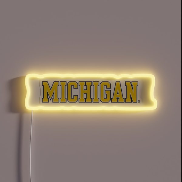 Michigan RGB Neon Sign