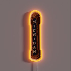 Michigan Theater RGB Neon Sign
