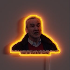 Mick Last Thing You Expect Gavin And Stacey RGB Neon Sign Mick Last Thing You Expect Gavin And Stacey RGB Neon Sign