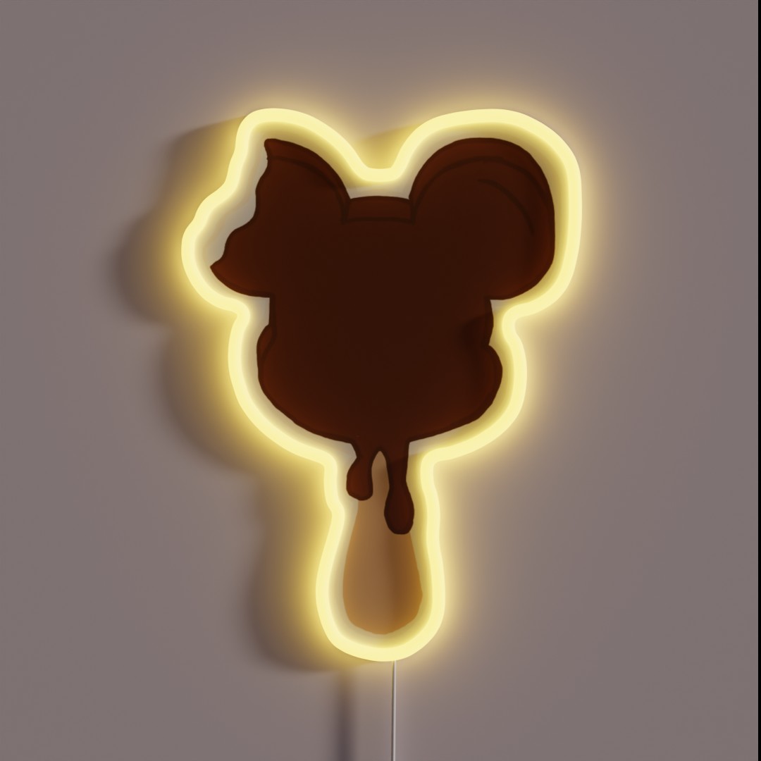 Mickey Ice Cream RGB Neon Sign Mickey Ice Cream RGB Neon Sign
