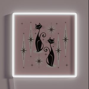 Mid Century Meow Retro Atomic Cats LG Studioxtine RGB Neon Sign Mid Century Meow Retro Atomic Cats LG Studioxtine RGB Neon Sign