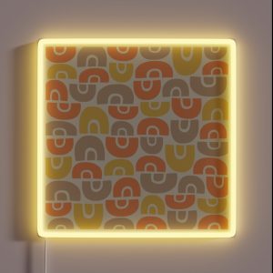 Mid Century Modern Abstract Composition 129 RGB Neon Sign Mid Century Modern Abstract Composition 129 RGB Neon Sign