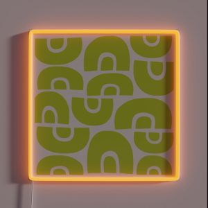 Mid Century Modern Abstract Composition 334 RGB Neon Sign Mid Century Modern Abstract Composition 334 RGB Neon Sign