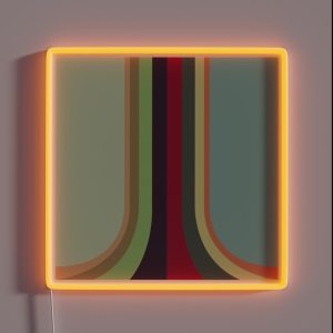 Mid Century Modern Rainbow 9 RGB Neon Sign