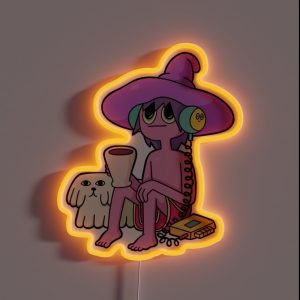 Midnight Gospel Coffee Small RGB Neon Sign Midnight Gospel Coffee Small RGB Neon Sign