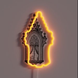 Midnight Reading Ghost RGB Neon Sign