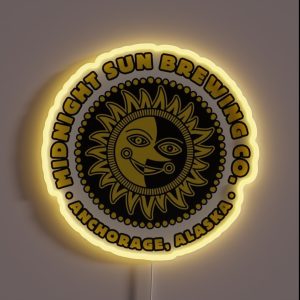 Midnight Sun Brewing Company RGB Neon Sign
