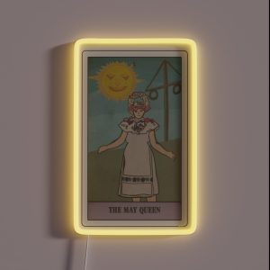 Midsommar Tarot Card A24 Series RGB Neon Sign