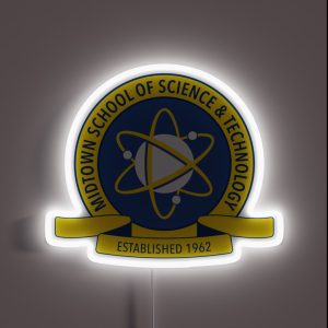 Midtown High School Of Science And Technology RGB Neon Sign