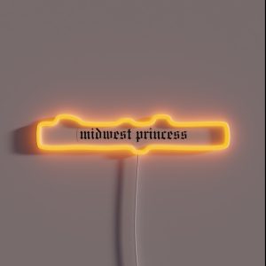 Midwest Princess Chappell Roan RGB Neon Sign Midwest Princess Chappell Roan RGB Neon Sign