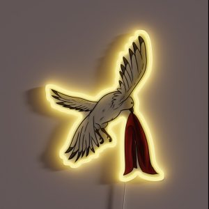 Mikasa S Scarf RGB Neon Sign Mikasa S Scarf RGB Neon Sign