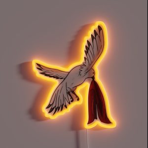 Mikasa S Scarf RGB Neon Sign