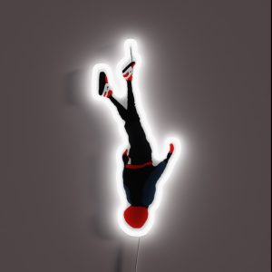 Miles Morales Dive RGB Neon Sign
