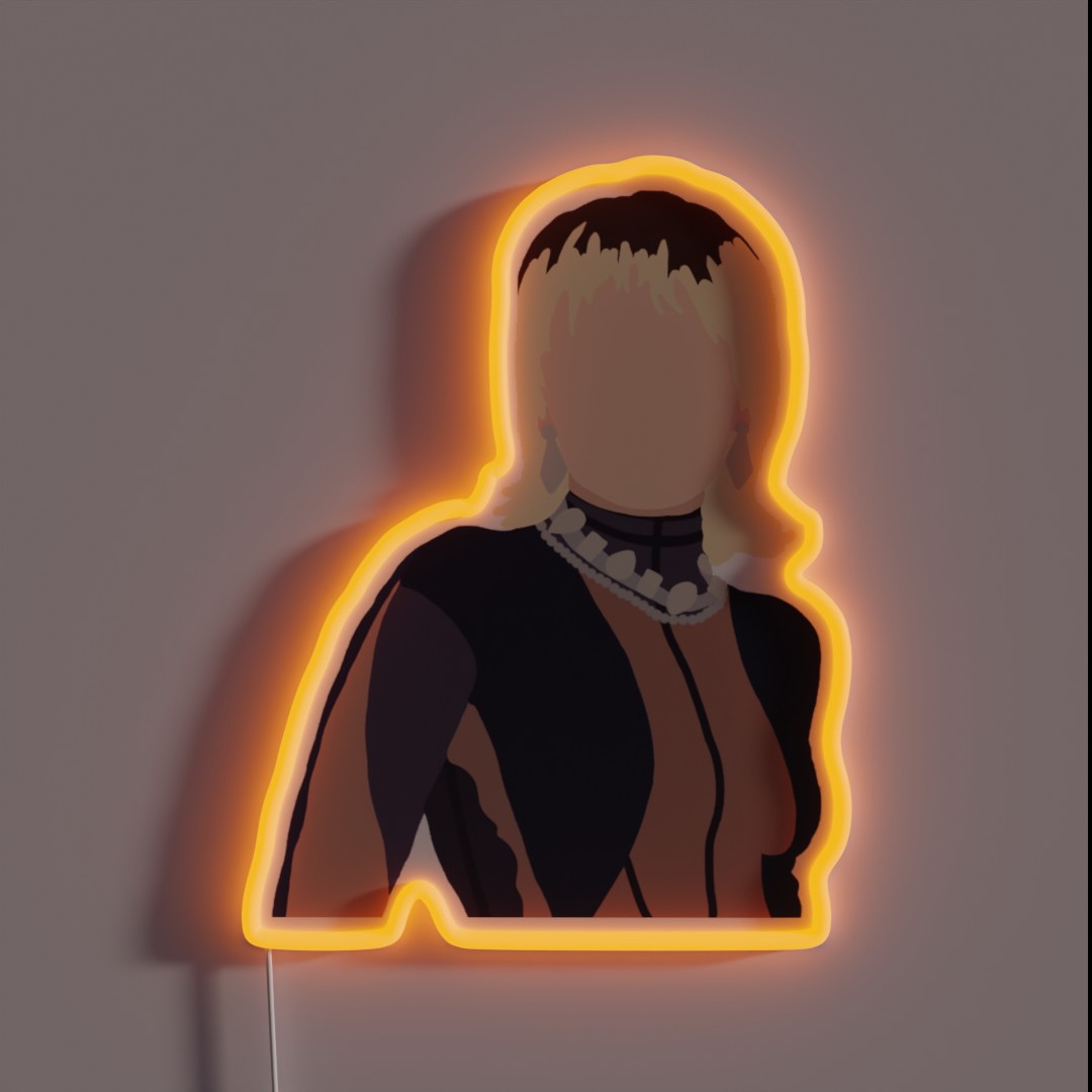 Miley Cyrus Heart Of Glass RGB Neon Sign Miley Cyrus Heart Of Glass RGB Neon Sign