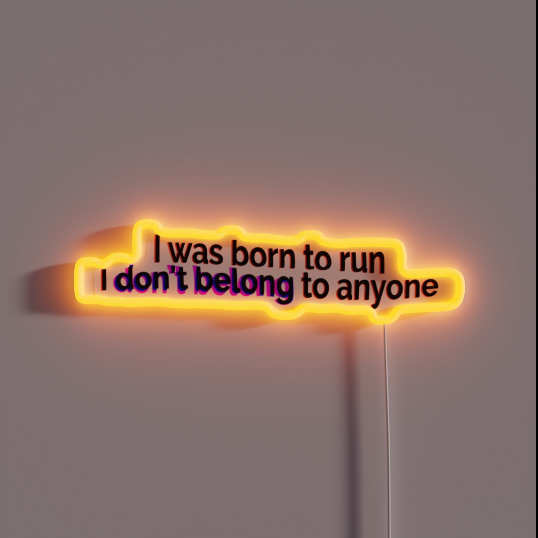 Miley Cyrus Midnight Sky Lyrics RGB Neon Sign Miley Cyrus Midnight Sky Lyrics RGB Neon Sign