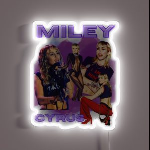 Miley Cyrus RGB Neon Sign