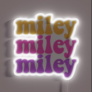 Miley RGB Neon Sign Miley RGB Neon Sign