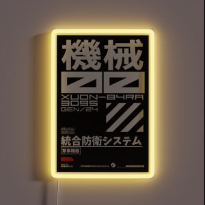 Military Defense System Machine Army Sci Fi Japanese 2 RGB Neon Sign Military Defense System Machine Army Sci Fi Japanese 2 RGB Neon Sign