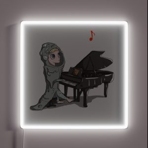 Millions Knives Plays Piano RGB Neon Sign