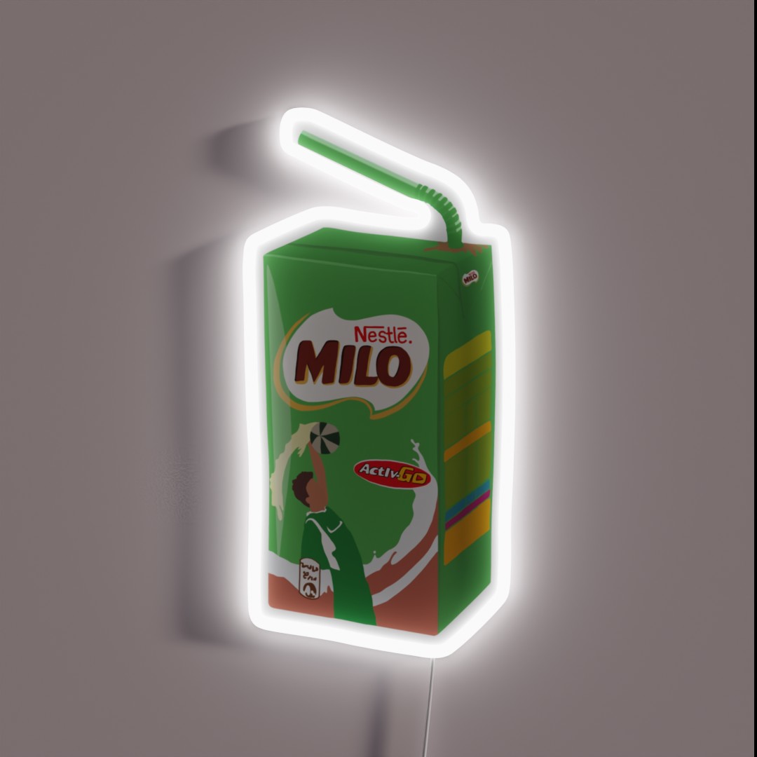 Milo Drink RGB Neon Sign Milo Drink RGB Neon Sign