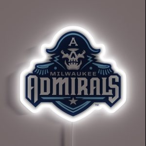 Milwaukee Admirals RGB Neon Sign