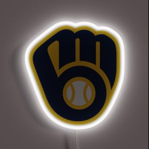 Milwaukee Brewers Essential RGB Neon Sign