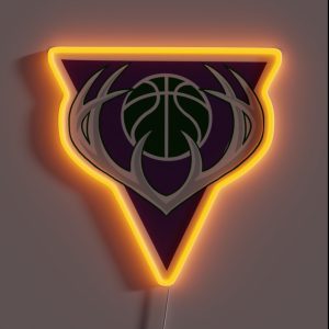 Milwaukee Bucks Purple RGB Neon Sign Milwaukee Bucks Purple RGB Neon Sign