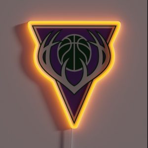 Milwaukee Bucks RGB Neon Sign
