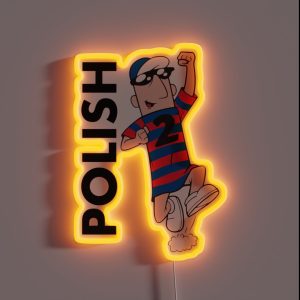 Milwaukee Polish Sausage Racer RGB Neon Sign