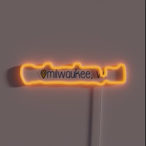 Milwaukee RGB Neon Sign