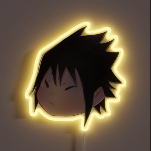 Mini Cute Sasuke RGB Neon Sign