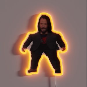 Mini Keanu Reeves RGB Neon Sign Mini Keanu Reeves RGB Neon Sign