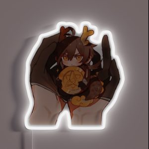 Mini Zhongli Genshin Impact Morax Rex Lapis Dragon Form Holding Mora On Childe Hands Cute Genshin Me RGB Neon Sign Mini Zhongli Genshin Impact Morax Rex Lapis Dragon Form Holding Mora On Childe Hands Cute Genshin Me RGB Neon Sign