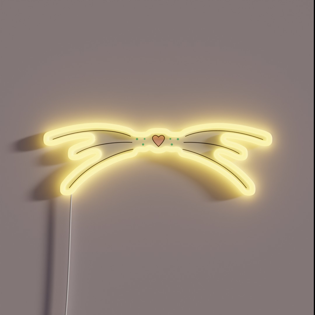 Minimalist Kitty RGB Neon Sign Minimalist Kitty RGB Neon Sign