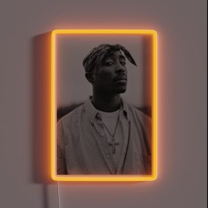 Minimalist The Best Hip Hop Music RGB Neon Sign