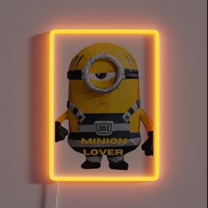 Minion Lover RGB Neon Sign