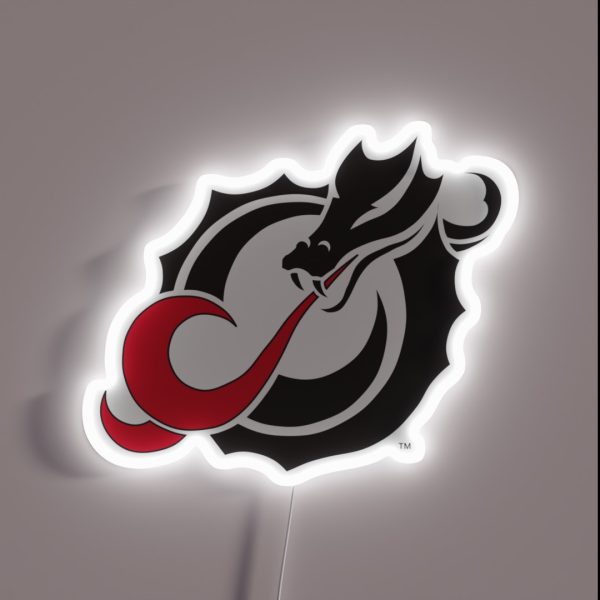Minnesota State University Moorhead Dragons RGB Neon Sign