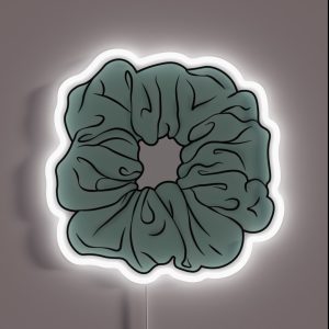 Mint Scrunchie RGB Neon Sign