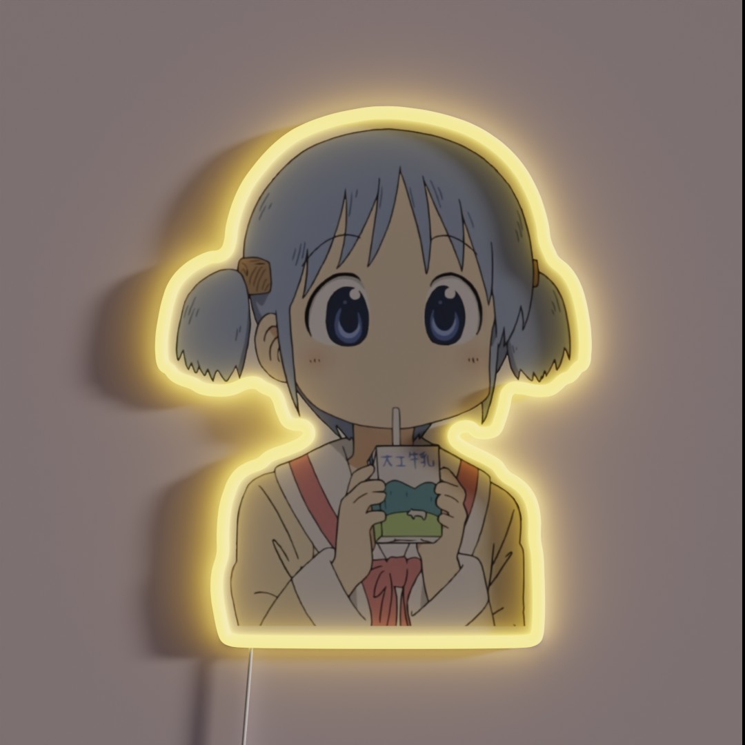 Mio Naganohara Milk RGB Neon Sign Mio Naganohara Milk RGB Neon Sign