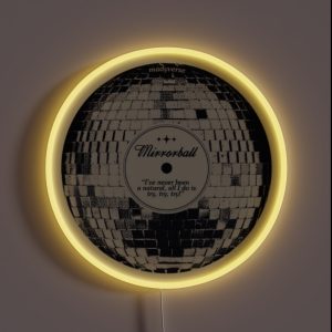 Mirrorball Disco RGB Neon Sign Mirrorball Disco RGB Neon Sign