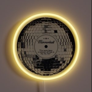 Mirrorball RGB Neon Sign