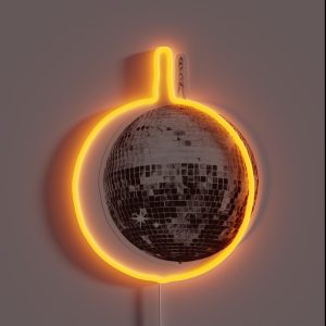 Mirrorball RGB Neon Sign