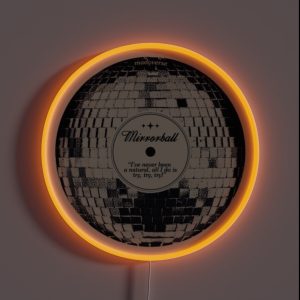 Mirrorball Taylor Swift RGB Neon Sign