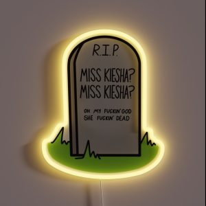 Miss Keisha RGB Neon Sign Miss Keisha RGB Neon Sign