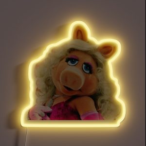 Miss Piggy Muppet 1 RGB Neon Sign