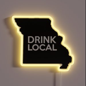 Missouri Drink Local MO RGB Neon Sign