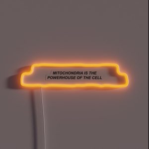 Mitochondria Is The Powerhouse Of The Cell RGB Neon Sign Mitochondria Is The Powerhouse Of The Cell RGB Neon Sign