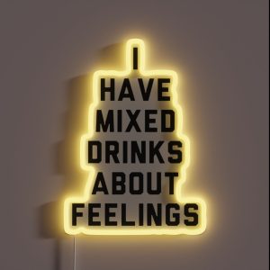 Mixed Drinks RGB Neon Sign