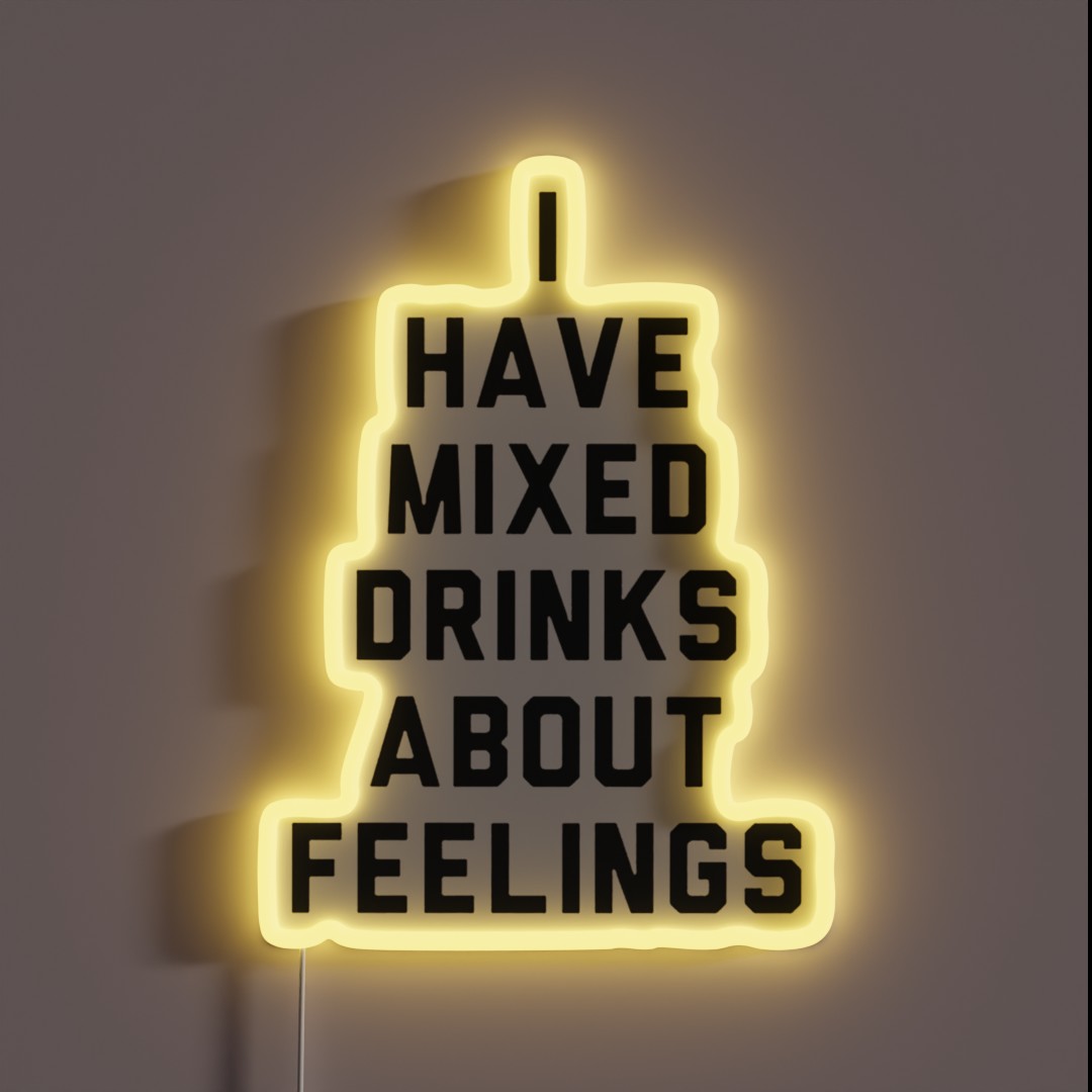 Mixed Drinks RGB Neon Sign Mixed Drinks RGB Neon Sign